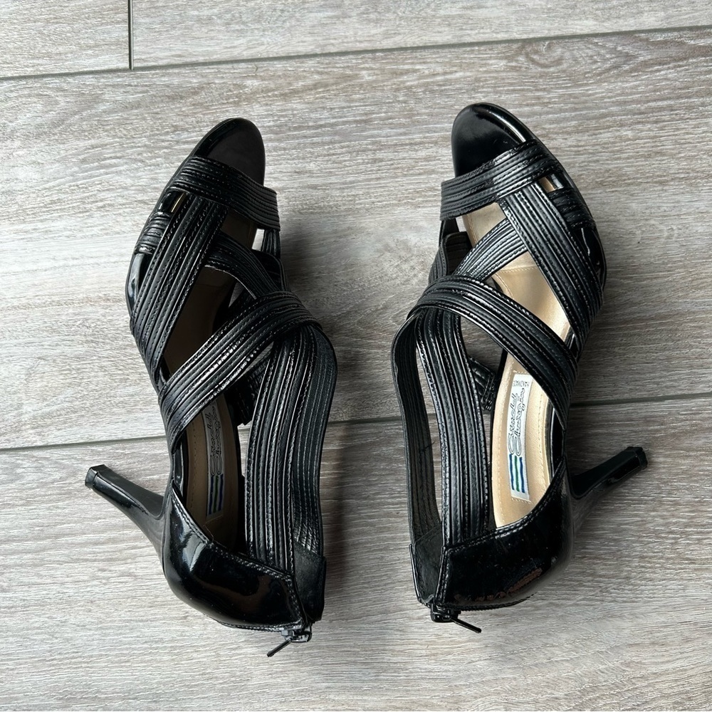 Arnold Churgin  Handmade Patent Leather Gladiator Sandal - Picture 9 of 14